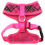 Urban pup roze ruitjes halsband & riem set