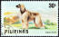 Een afghaanse jachthond op een filippijnse postzegel