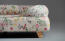 Een close up van het traagschuim bolster bed ochtend weide