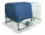 Extreme temperatuur jas voor Eglu Cube mk2 blauw