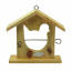 Houten appelvoederhuis eend Houten appelvoederhuis eend