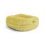 Zacht Maya donut kattenbed geel