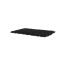 Medium charcoal grey microvezel Topology topper voor traagschuim hondenbed