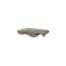 Kleine beige schapenvacht Topology topper voor traagschuim hondenbed