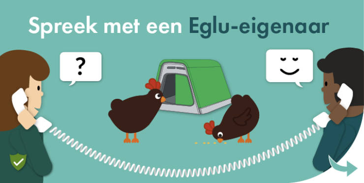 Chat met een Eglu eigenaar