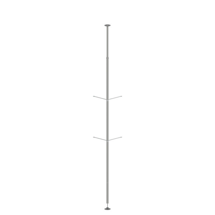 Freestyle klimboom voor katten - Verticale paalset - 3,50 m tot 3,95 m