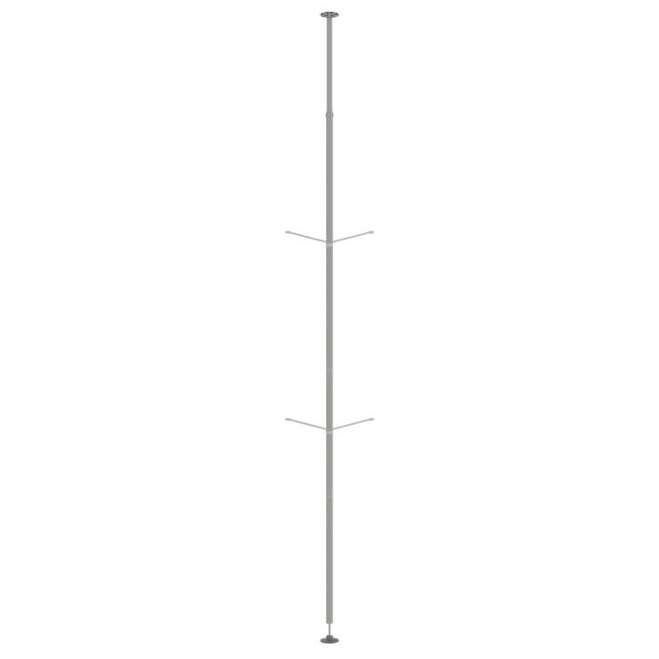 Freestyle klimboom voor katten - Verticale paalset - 3,95 m tot 4,40 m