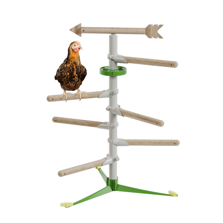 Vrijstaande zitstok voor kippen - Hen Adventure Kit