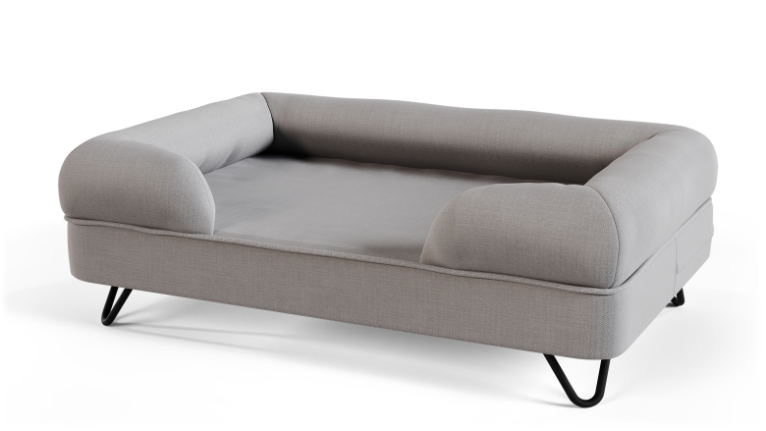 Bolster hondenbed (aus 15 kleuren)