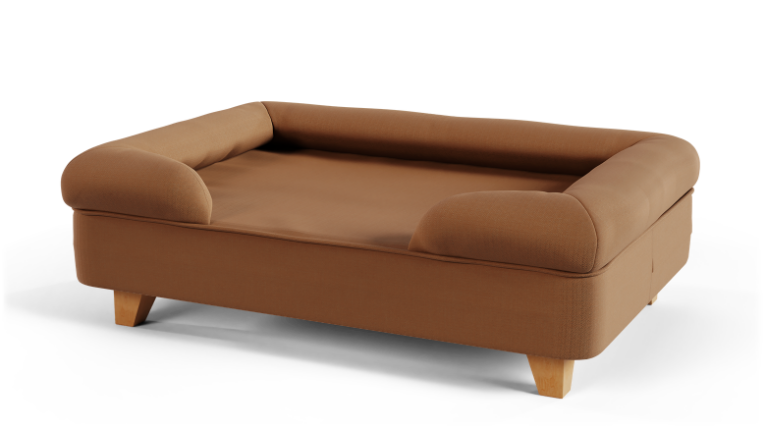 Bolster hondenbed (aus 15 kleuren)