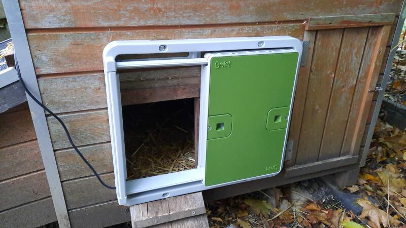 Alvast Kikker Gedeeltelijk Geverifieerde beoordelingen voor Automatische deur voor kippenhok - Groen |  Omlet