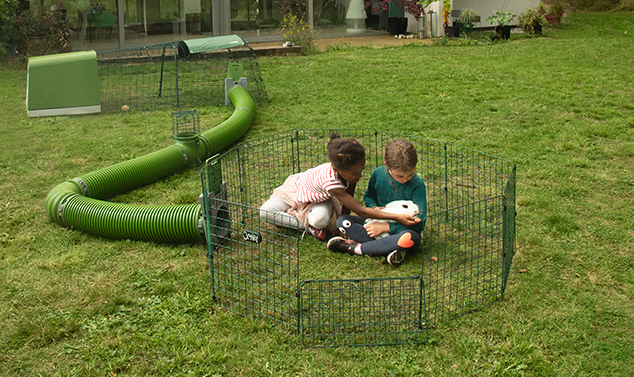 Connect your Eglu Go to the new Zippi Rabbit Tunnel
