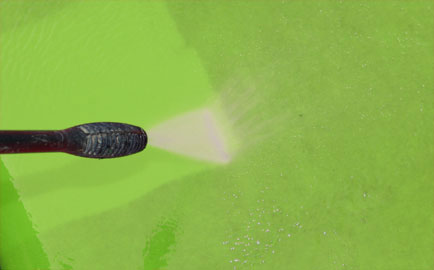 Easy to clean using a pressure washer or a hose.
