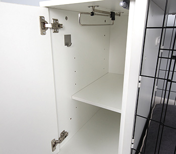 The Fido Studio optional Hook, Rail and Shelf