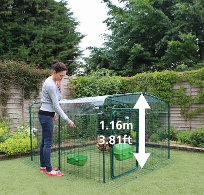 1.16 metre Omlet walk in chicken run.