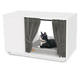 Maya Nook kattenmandmeubel met garderobe