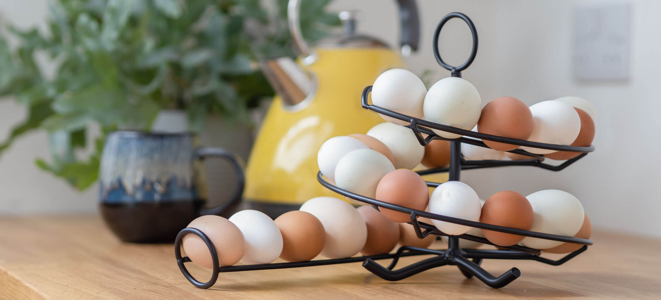 Egg Skelter Mini eierrek voor 12 eieren - Handig Goed