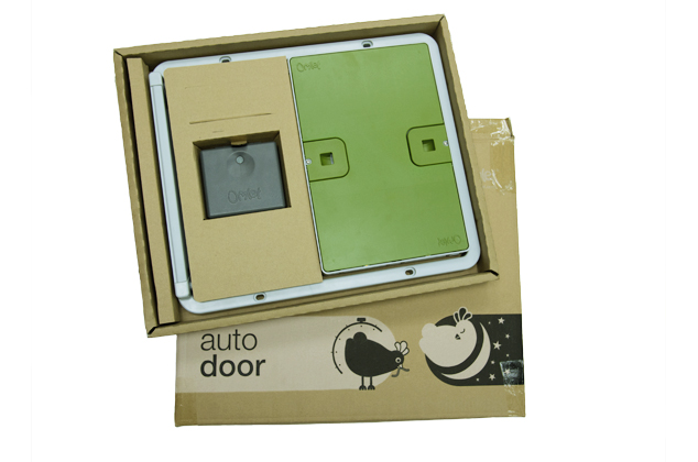  U ontvangt alles wat u nodig heeft om de Omlet automatisch deur te installeren in één doos 