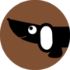 Kartonnen tekening van een hond